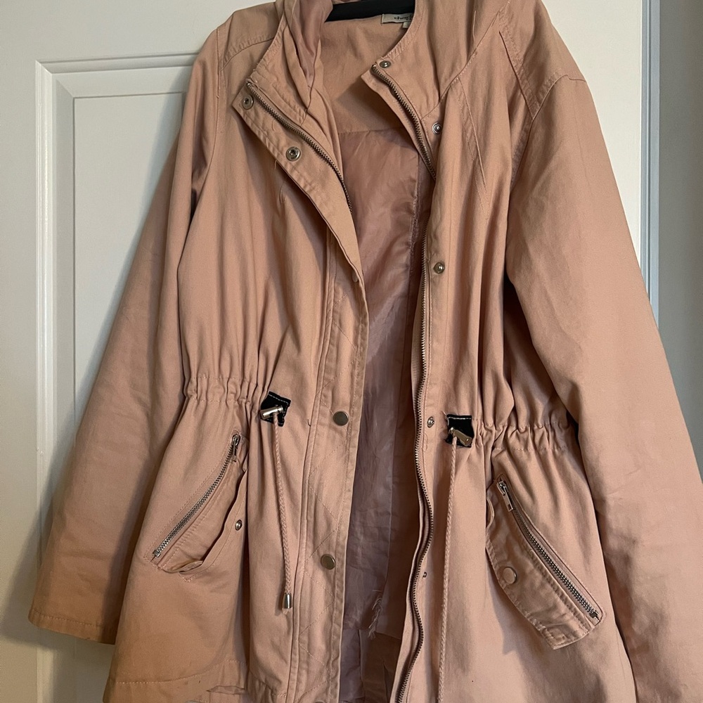 Charlotte Russe Light Brown Utility Jacket